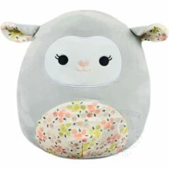 Squishmallow 12 Inch Elea The Lamb Floral Easter Plush Toy