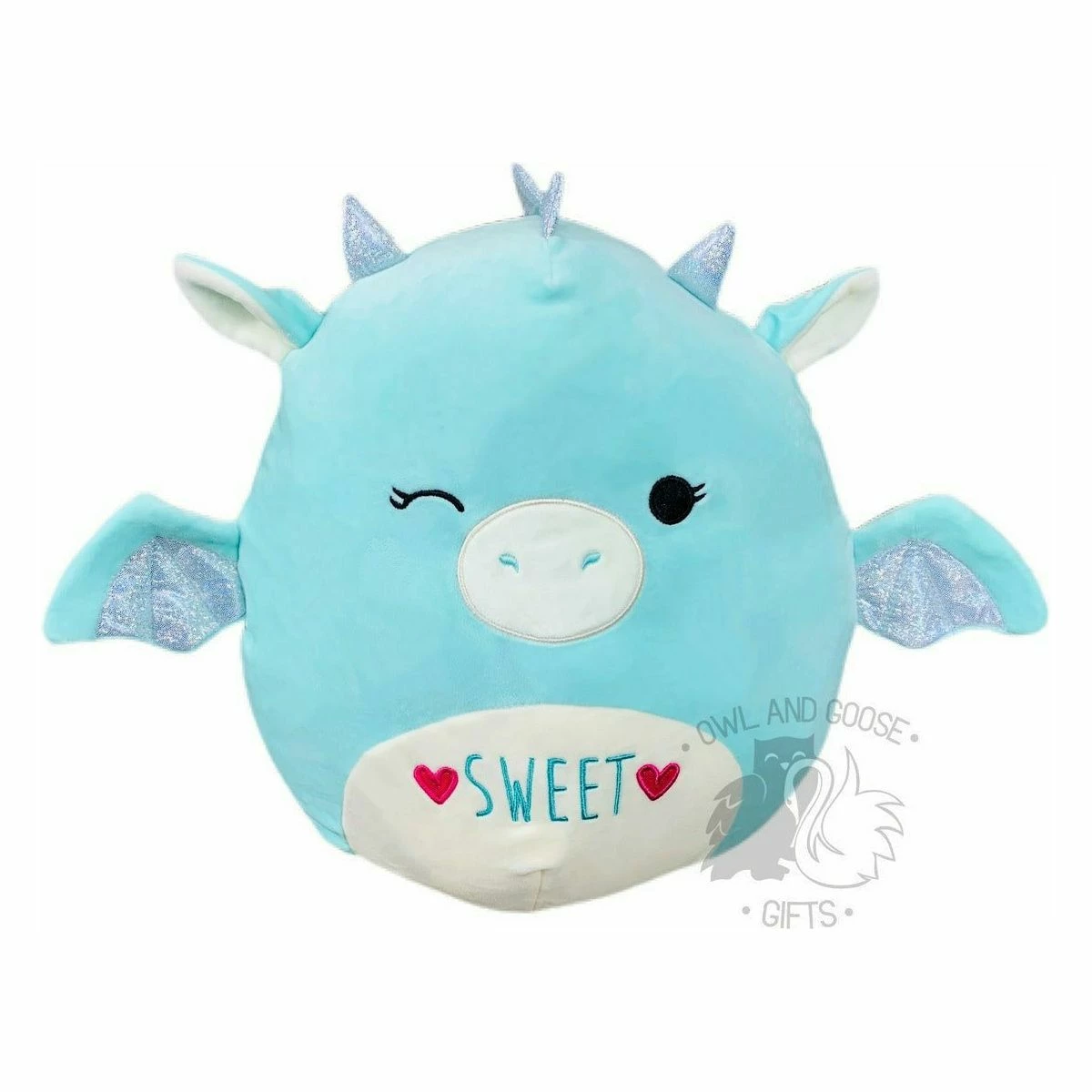 Squishmallow 12 Inch Palasha The Dragon Valentine Plush Toy 3 Squishmallow 12 Inch Palasha The Dragon Valentine Plush Toy