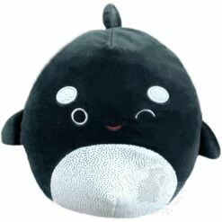 Squishmallow 8 Inch Kai The Orca Whale Plush Toy