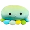 Squishmallow 8 Inch Oldin The Octopus Blue/Green/Yellow Stackable Plush Toy