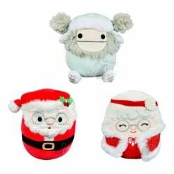 Squishmallow 5 Inch Christmas 3 Pack - Evita, Nick, Nicolette