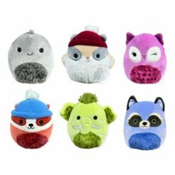 Squishmallow 5 Inch Cozy Squad Set Of 6 - Lang, Ziv, Aurura, Florian, Farhad, Duranga
