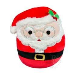 Squishmallow 8 Inch Nick The Santa Claus With Holly Christmas Plush Toy