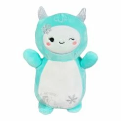 Squishmallow 10 Inch Yollie The Yeti Christmas Hug Mees Plush Toy