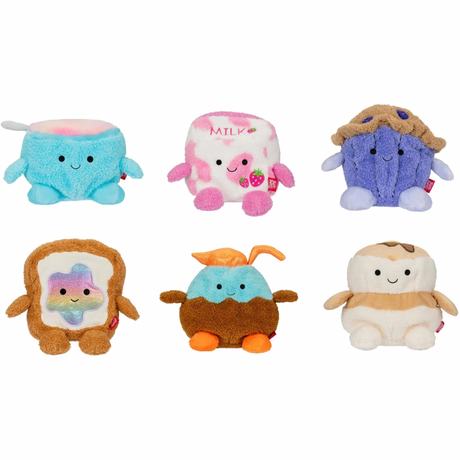 Bumbumz 7.5 Inch Breakfast Bumz Set Of 6 - Cyrus, Sunday, Melissa, Timothy, Colton, Pattie 3 Bumbumz 7.5 Inch Breakfast Bumz Set Of 6 - Cyrus, Sunday, Melissa, Timothy, Colton, Pattie