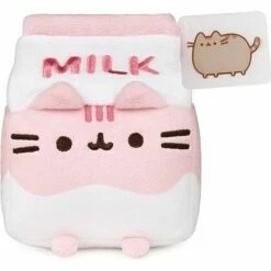 Pusheen 6 Inch Strawberry Milk Sips Plush Toy