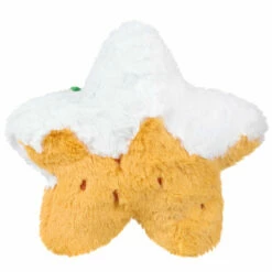Squishable Snackers 5 Inch Star Christmas Cookie Plush Toy -OWL AND GOOSE GIFTS Sales snackers christmas star cookie back